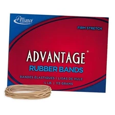 Alliance Rubber 26199 1/4 Pound 3 1/2 x 1/16 Inches Beige Rubber Bands