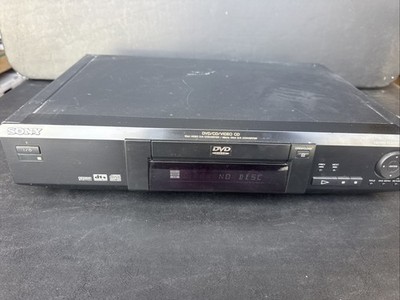 Sony DVP-S330 DVD/CD Video Player - No Remote - Works!