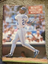 Ken Griffy Jr. Beckett Karta baseballowa Miesięcznik Magazyn Marzec 1991 Wydanie #72