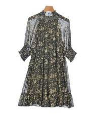 ULLA JOHNSON Dresses BlackxBrownxPinketc.(Patterned) 0(Approx. XS) 2200662990079