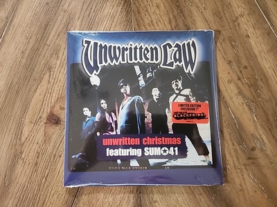Unwritten Law 7'' Unwritten Christmas Featuring Sum 41 Rsd 2018