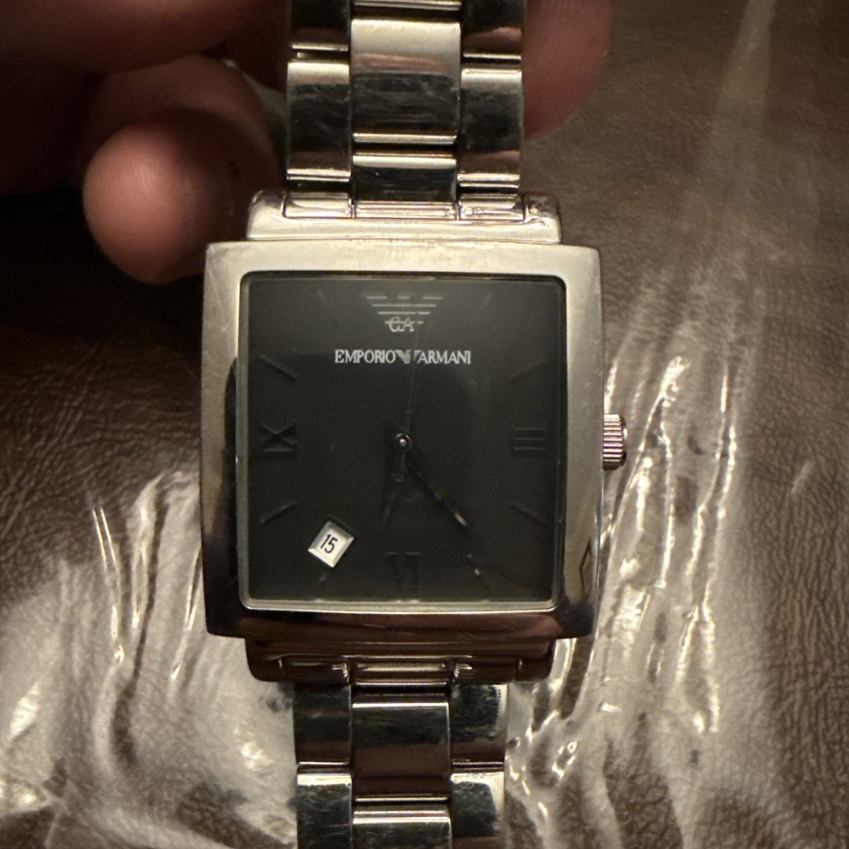 Emporio Armani Ar-5300 Analog Quartz Men Working Item Battery