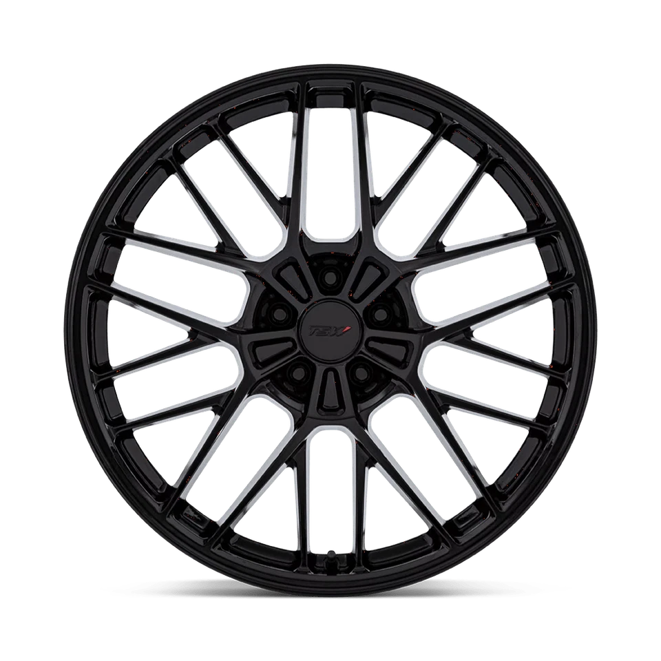Rueda Daytona negra brillante 19x8,5 TSW TW001 5x112 (42 mm) Foto 3 de 4