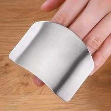 Anti Cut Stainless Steel Finger Guard Protector For Safe Kitchen Vegetable Tool