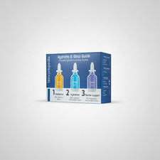 Hydrate Glow Face Serum Set: Vitamin C, Hyaluronic Acid, Polyglutamic Acid ski
