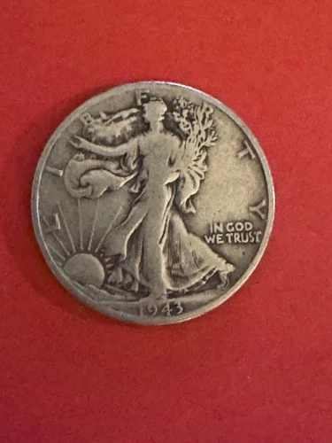 1943 d 194 d walking liberty half dollar