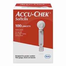 Accu-Chek Softclix Lancets 100ct New in Sealed Box