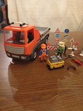 Playmobil 6861 City Action Baustellen LKW Ora...