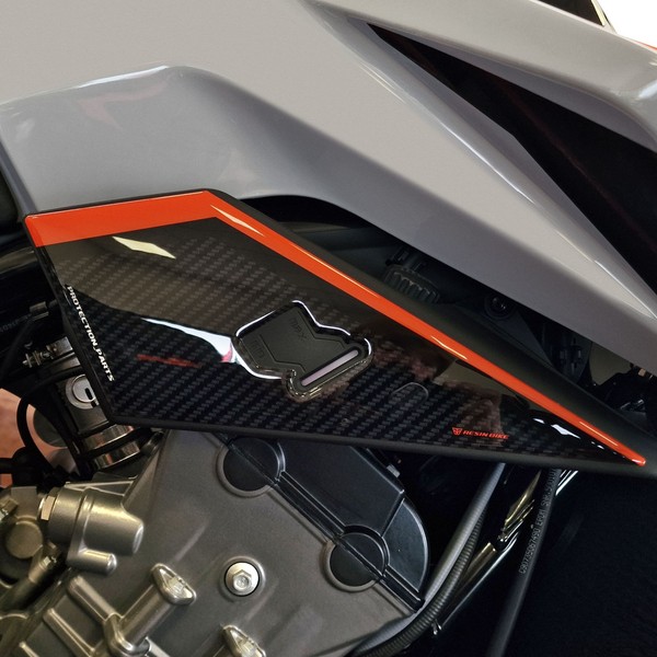 Aufkleber 3D Motorrad Kompatibel Mit Ktm 790 - 890 Duke 2022-2026 Seitenwand-image