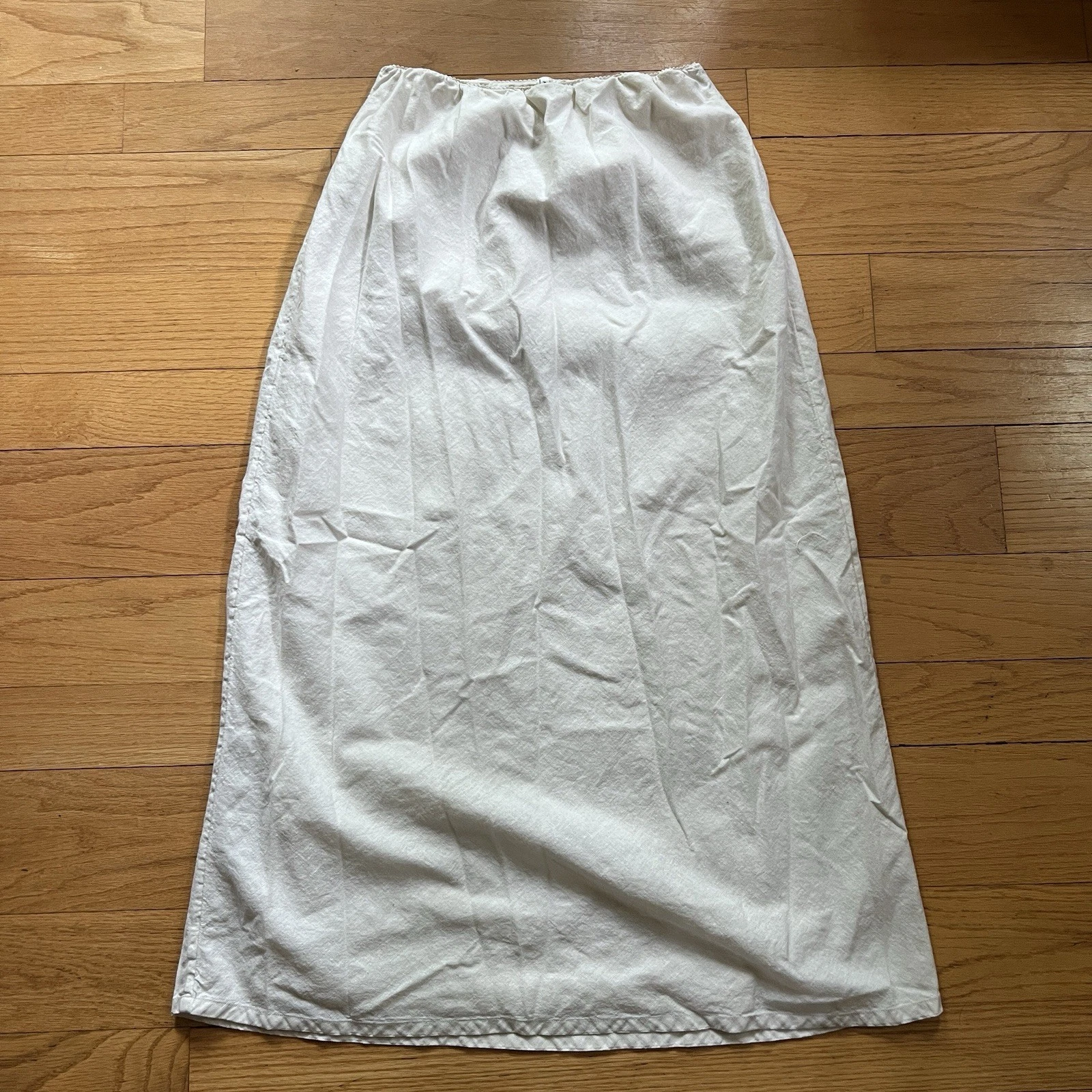American Eagle Cream Linen Cotton Maxi Skirt M
Opens in a new window or tab