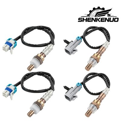4PCS Upstream+Downstream O2 Oxygen Sensor For GMC Yukon Chevy Silverado Cadillac