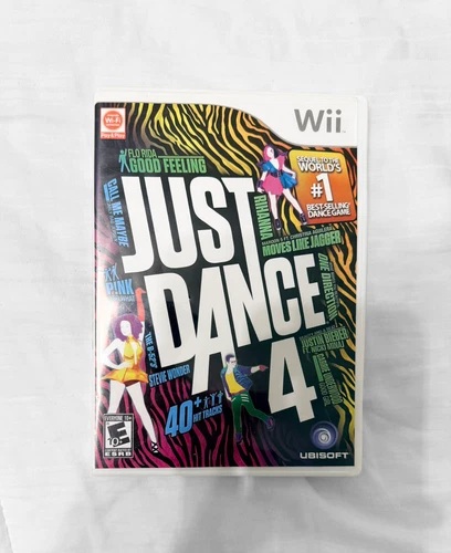 Just Dance 4 for Nintendo WII Complete in Box