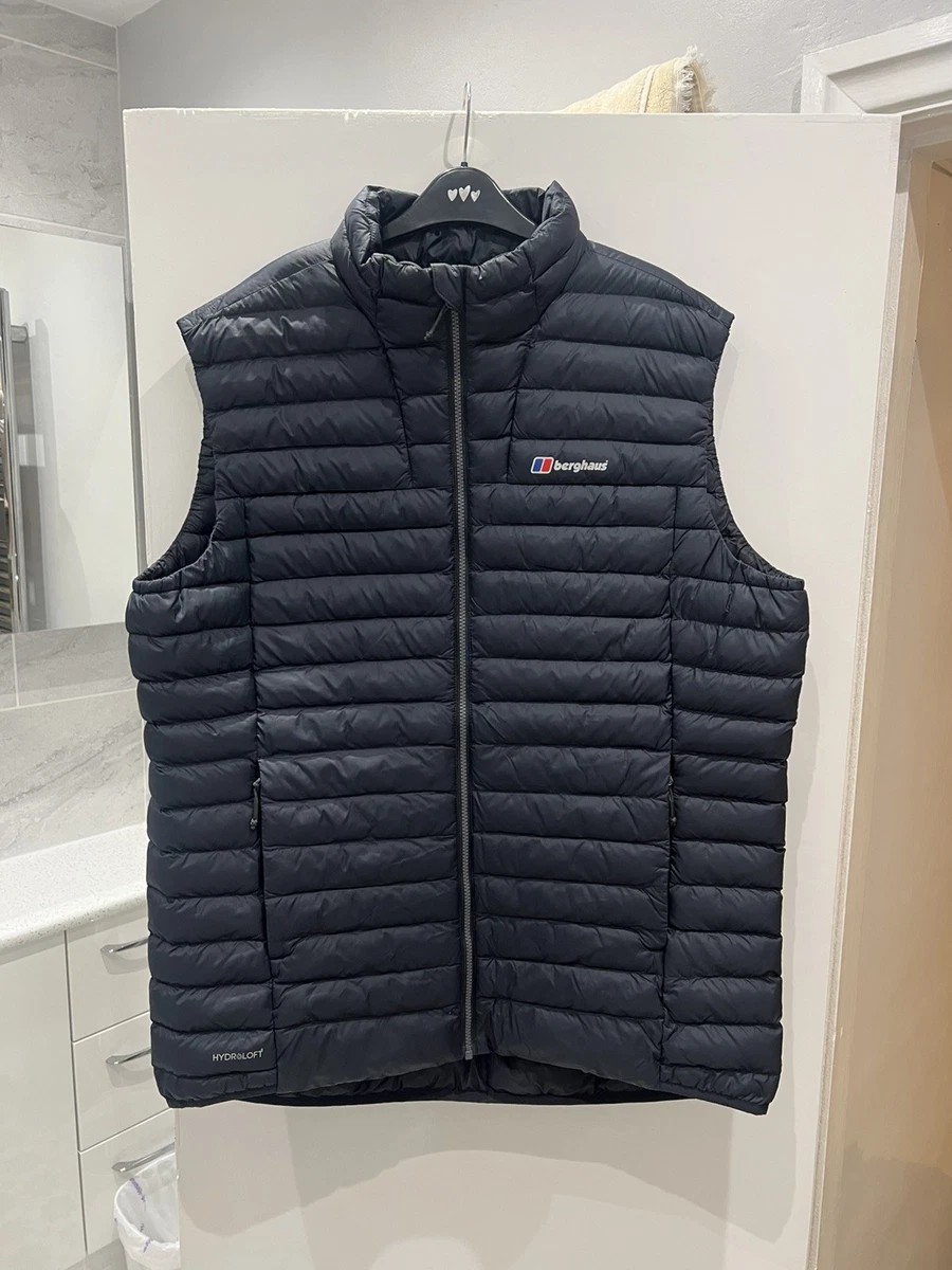 Gilet Berghaus Vaskye Homme – Bleu – Taille XXL – Neuf Avec étiquettes – Chaud Et Imperméable