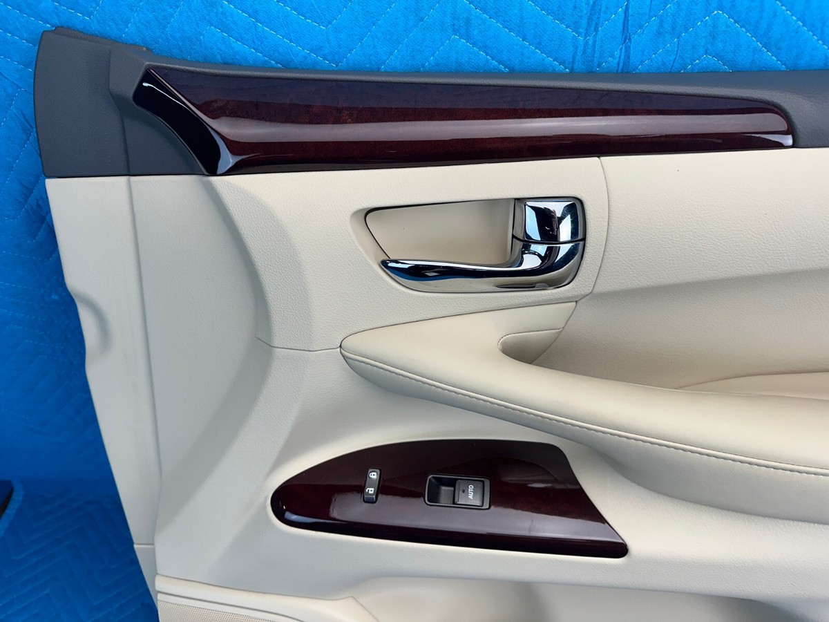 Lexus LX570 Front Passenger's Side Door Inner Trim Panel Beige
