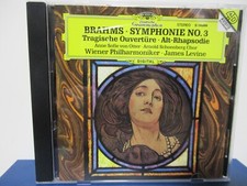 Brahms: Symphony No. 3; Tragic Overture - Levine - CD - MINT condition - E23-163