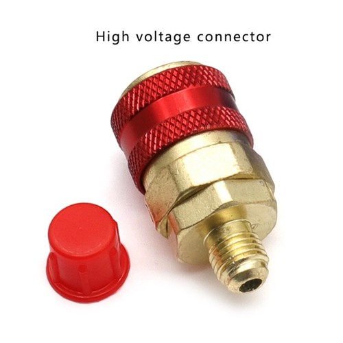 Professional R134A Connector Convenient R134A Straight Quick Coupler 2-piece/set - Picture 3 of 8