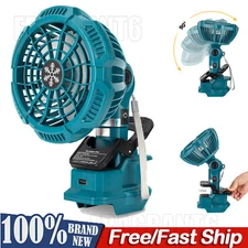 Cordless Fan Portable Jobsite Fan for Makita 18V Li-ion Battery Handheld Camp