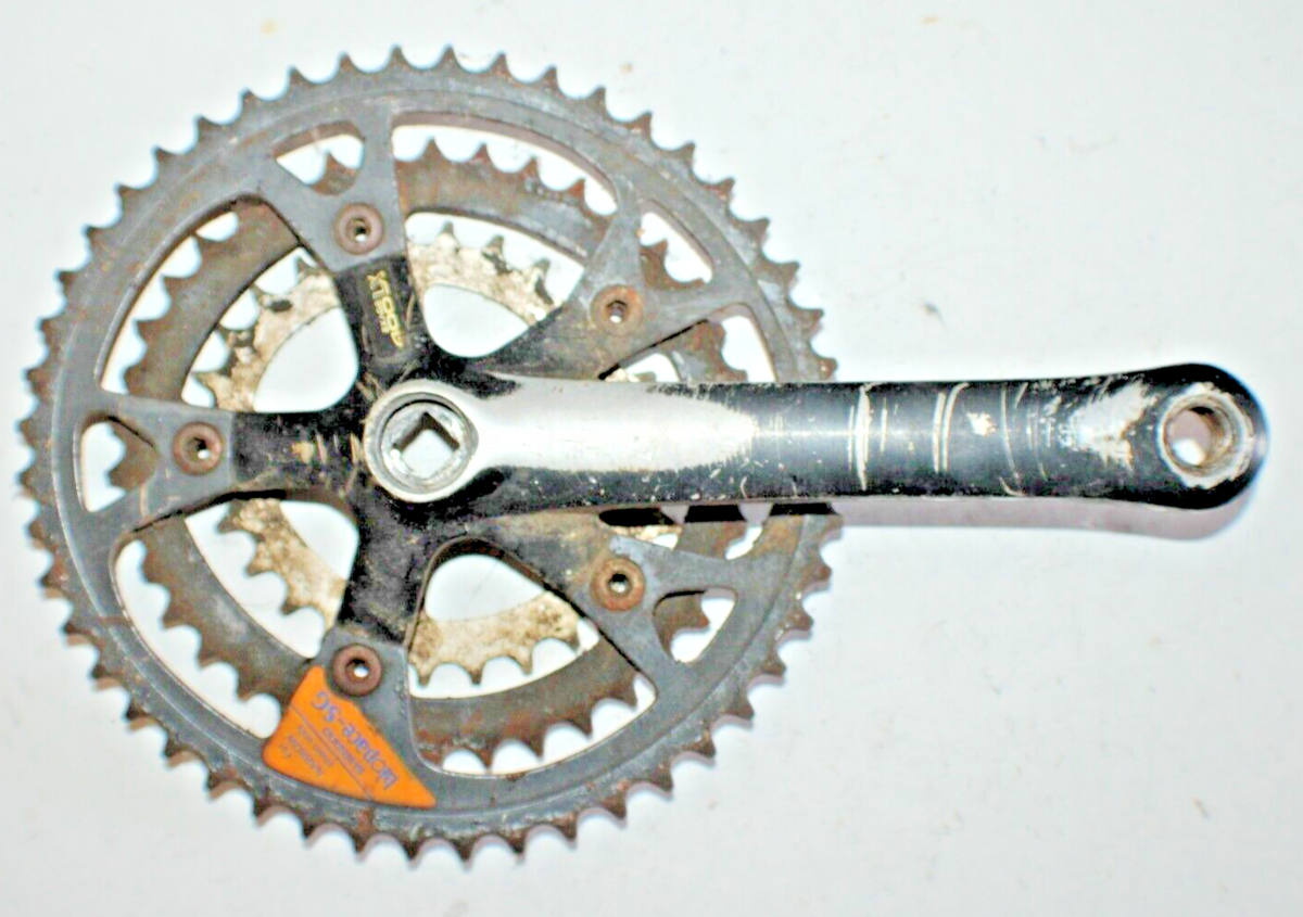 Shimano Exage 400LX Triple Crankset Black 175mm BCD104 FC-M400 JIS