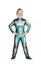 Kids Boys Girls Hyde Eek ROBOT SKELETON Halloween Costume Size M NWT