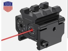 Tactical Red Dot Laser Sight Low Profile Fits 20mm Picatinny Rail Rifle Handguns
