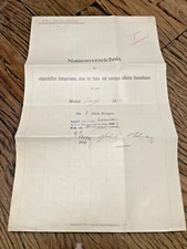 1912 Crew List Navy S.M.S. Don Juan d'Austria Maritime Austria-Hungary WW1 Naval