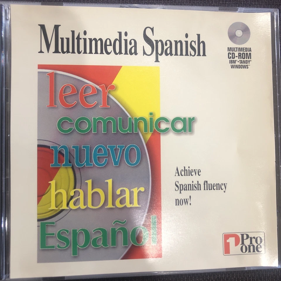 1994 Pro One Software Windows Multimedia Spanish  - Image 2 of 4