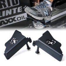 Front Foot Pegs for 2007-2018 Jeep Wrangler JK JKU Door Off Steel Footrest Pair