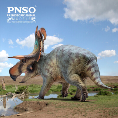 PNSO Lokiceratops Rangiformis 86 Figure Dinosaur Animal Model Gift  Decor