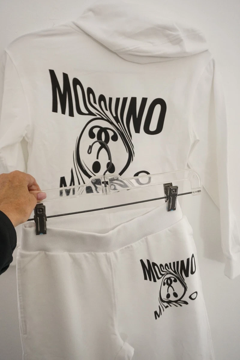 Girls white sweatsuit sales