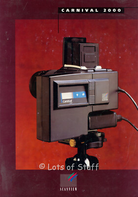 Scanview Carnival 2000 Digital Camera Back Brochure