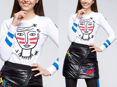 ROSSIGNOL Jean-Charles de Castelbajac Yakima Flock Tee T-Shirt Top Shirt Bnwt S