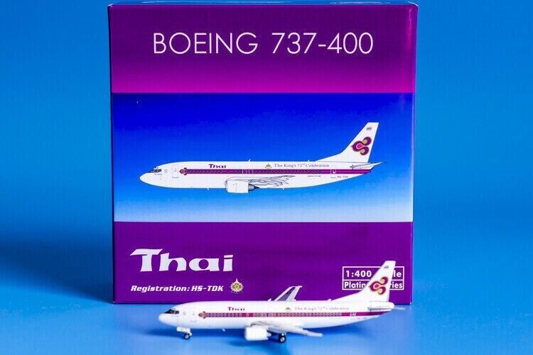 phoenix タイ航空 B737-400 1/200 1:400 Phoenix Thai Airways BOEING 737-400 Passenger Aircraft