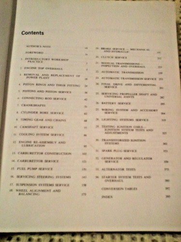 PRACTICAL DIAGNOSIS & REPAIRS AUTOMOTIVE SERVICE TECHNOLOGY BOOKS 1 & 2 - 1972 - Picture 9 of 11