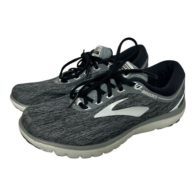 Brooks Womens Pureflow 1202621B055 Gray Black Running