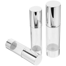 3pcs Multifunctional Airless Pump Dispenser Bottle Lotion Bottles