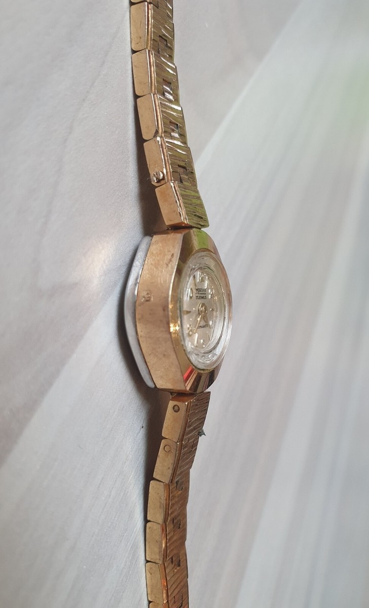 Montre Mortima Mécanique - Plaqué Or - Années 70 - Anti-magnétique - Dame