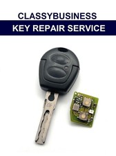 Repair Service For Vw Seat Ford 2 Button Remote Key Fob Fix Battery Replacement