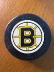 Boston Bruins 1980-84 VINTAGE InglascoNHL Game Hockey Puck Made In Canada