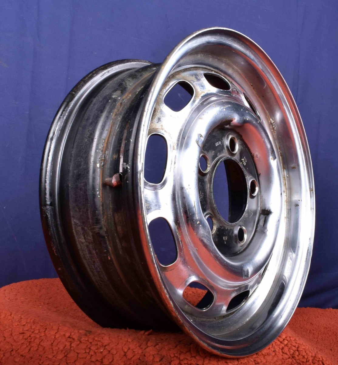 Porsche 911 KPZ 5 1/2 x 15 Chrome Wheel 1 - 69 Rim 901 Felge 912