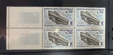 Timbre-1368 1963-Bloc 4-Bathyscaphe Archimède-Bdf
