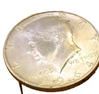 1964 USA Kennedy Silver Half Dollar, No Mint Mark