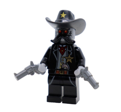 Sheriff Not-a-robot 70800 Wild West LEGO  MOVIE 70813 Minifigure mini figure