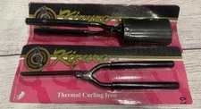 2pc.Vintage Kizure Professional Thermal Flat Iron 1993 K66 & K27- New in Package