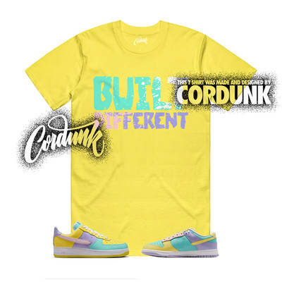 Dunk Easter Air Force 1 Emerald Rise Yellow Pink Foam Low T Shirt Match BUILT