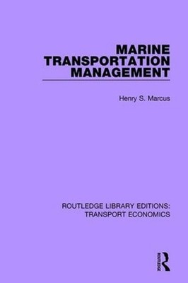 Marine Transportation Management by Henry S. Marcus (English) Hardcover Book