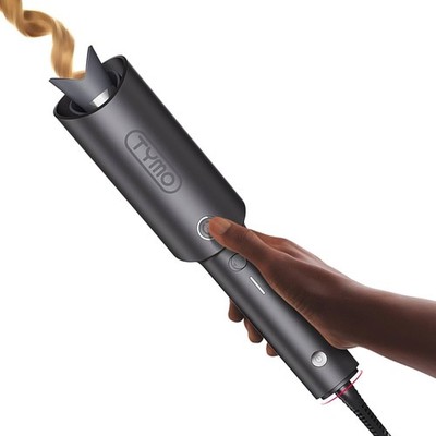 TYMO Curlpro Automatic Curling Iron 1 inch  Ceramic Coating Wide Voltage Gray