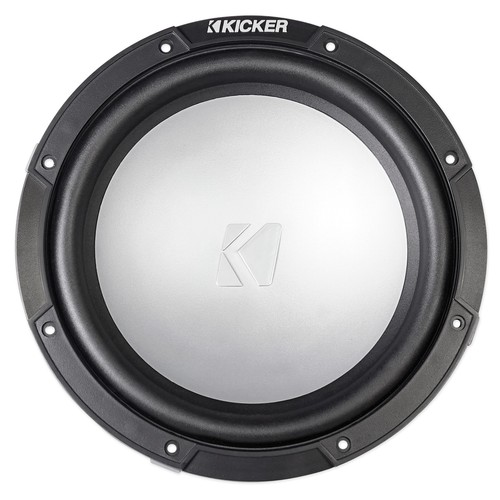 KICKER 45KMF104 10" 350w Peak/175w RMS Marine Boat Subwoofer Free Air Sub KMF12