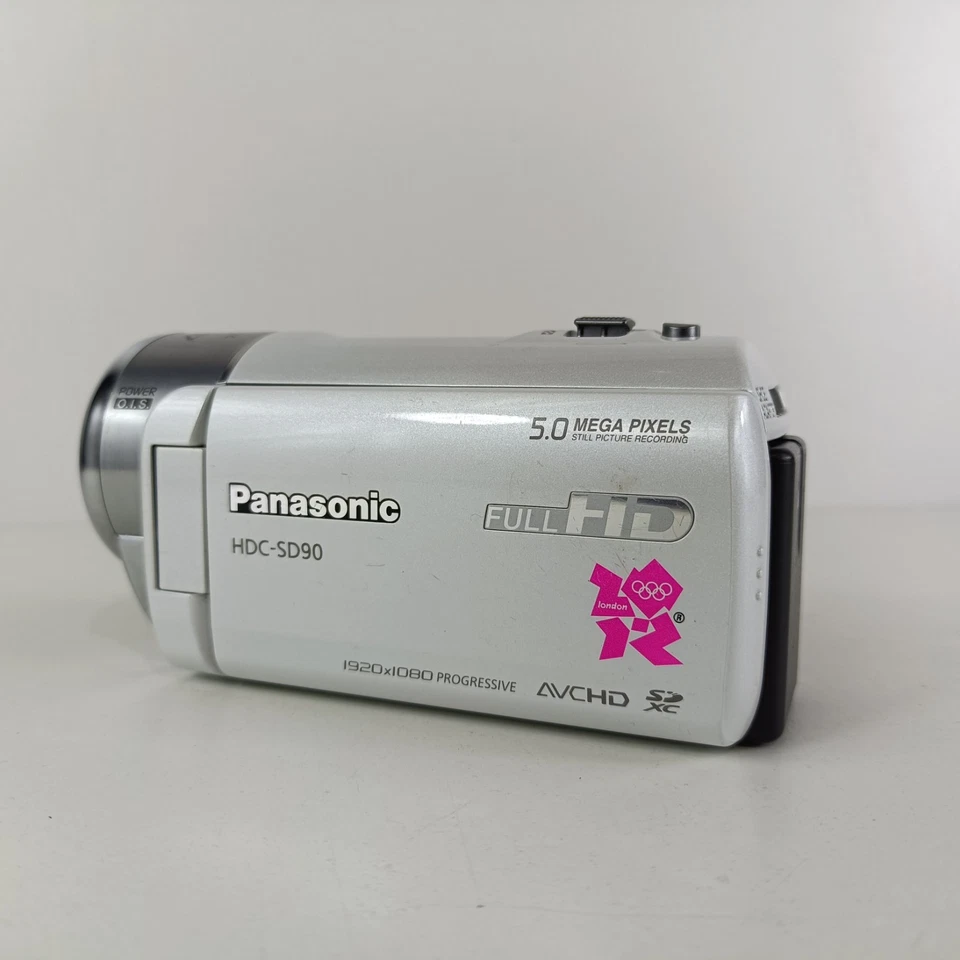 Panasonic HDC-SD90 Full HD Camcorder london Olympics Limited Edition White - Image 3 of 4