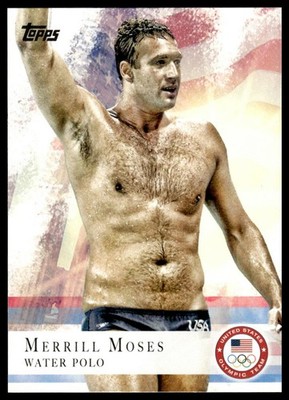 2012 Topps U.S. Olympic Team & Hopefuls #82 Merrill Moses USA NM+