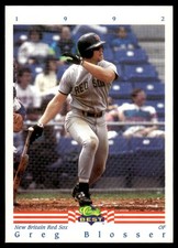1992 Classic/Best Greg Blosser Boston Red Sox #194 17493